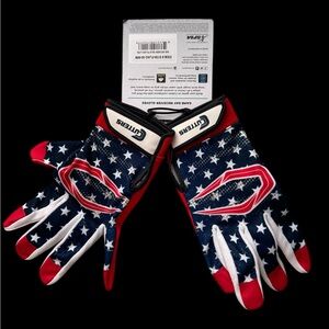 New men’s Cutters Football Super Sticky Grip Gloves L/XL